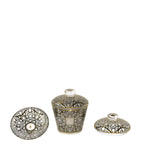 Baobab Collection glass dome and Arabian Nights candle gift box - British product