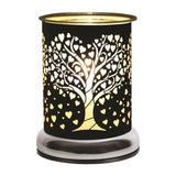 Superdrug Aroma Accessories Electric Touch Wax Melter Heart Tree 17cm Black- Buy online at McGrocer