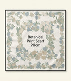 Givenchy silk scarf floral motif 90cm (British brand)