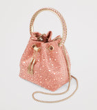 Jimmy Choo Bon Bon embellished top-handle bag, imported from the UK