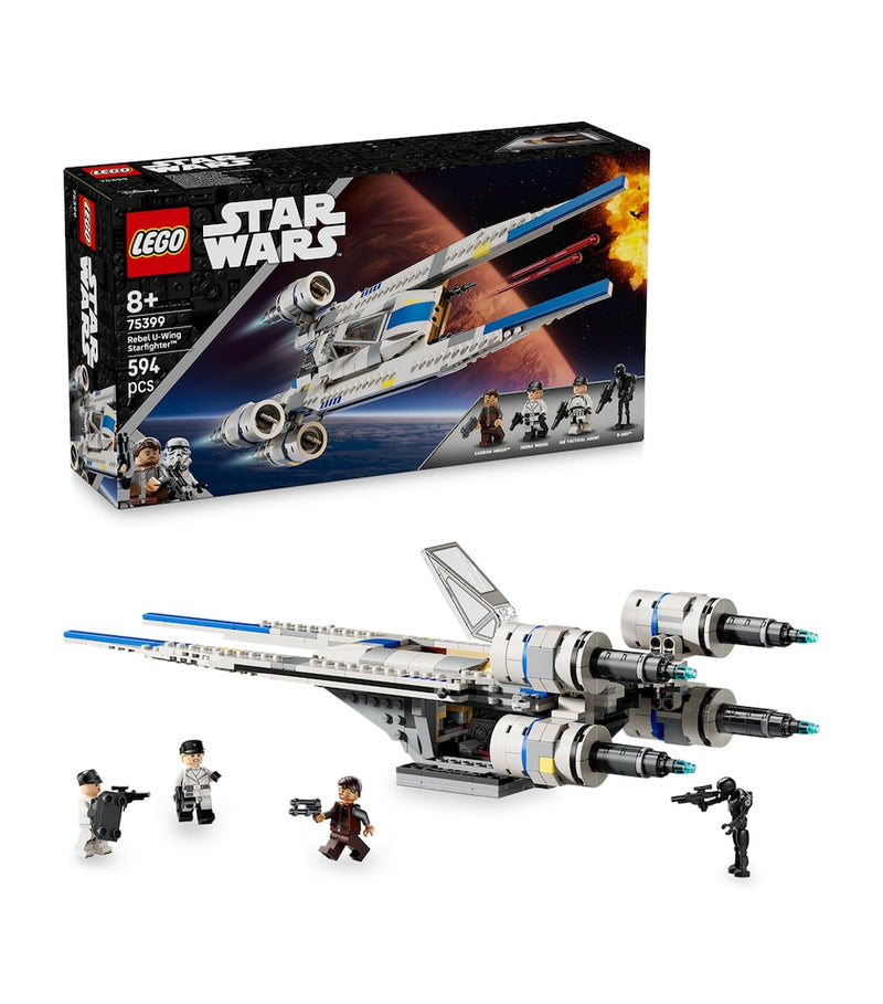 Lego Star Wars Rebel U-Wing Starfighter building set, UK version