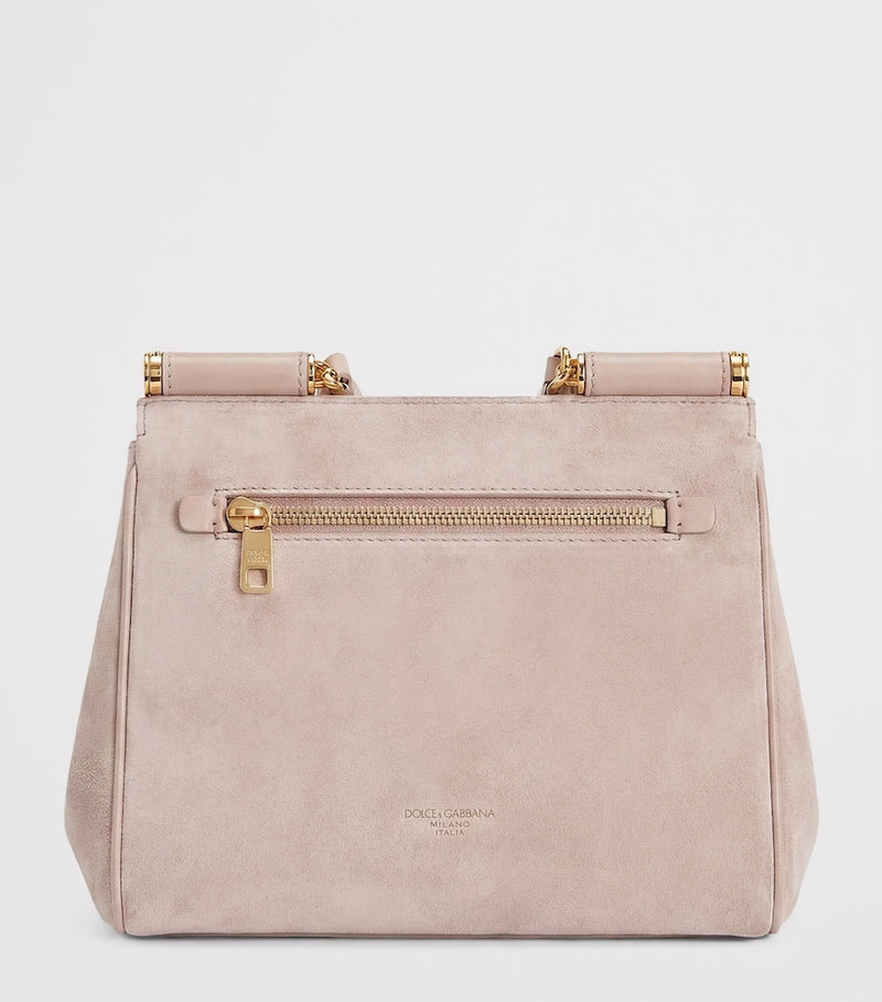 Dolce&Gabbana Suede My Sicily top-handle bag (British brand)