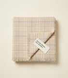 Burberry embellished check scarf 195cm x 68cm (British brand)