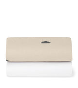 Harrods Snüz Moses Basket Fitted Sheets (Pack of 2) - 35cm x 75cm- Buy online at McGrocer