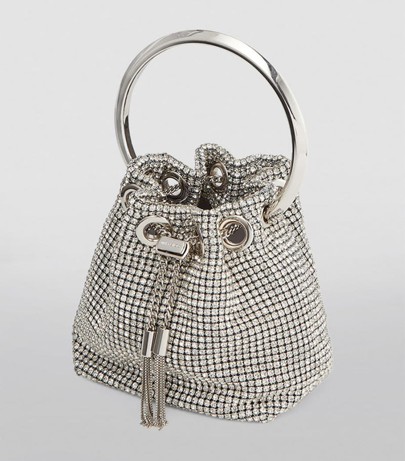 Jimmy Choo Micro Bon Bon top-handle bag (British brand)