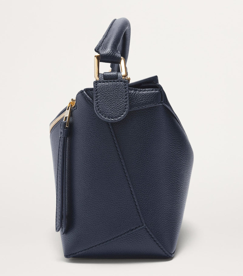 LOEWE small leather Puzzle Edge top-handle bag (British brand)
