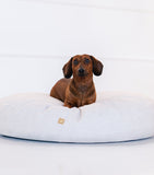 Looty Medium Organic Pet Pouf, 90cm diameter bed (British brand)