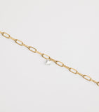 Persée Danaé yellow gold diamond bracelet (British brand)