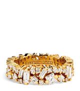 Harrods Suzanne Kalan Rose Gold and Diamond La Fantaisie Eternity Ring- Buy online at McGrocer