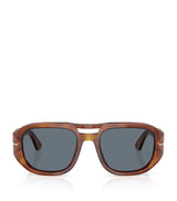 Harrods Persol Acetate Vincent Pilot Sunglasses- Buy online at McGrocer