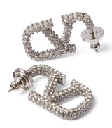 Harrods Valentino Garavani VLogo Signature Strass Earrings- Buy online at McGrocer