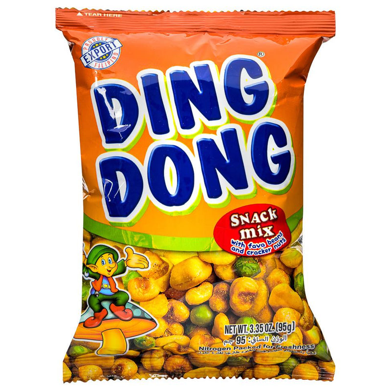 Ding Dong mixed nuts savoury coated snack, UK version