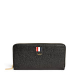 Thom Browne leather continental zip wallet, imported from the UK