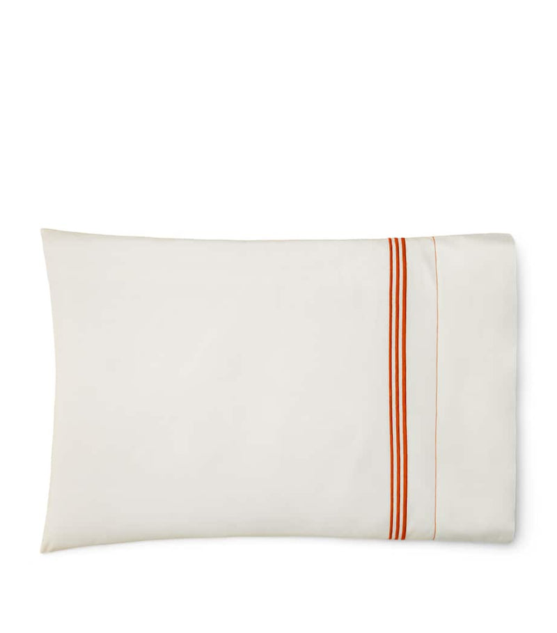 Pratesi Tre Righe Pillowcase 50x90 cm, UK version