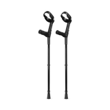 Holland & Barrett Cool Crutches Black Ergonomic Adjustable Forearm Crutches- Buy online at McGrocer