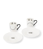 Anya Hindmarch 2-piece Eyes espresso cup set - British product