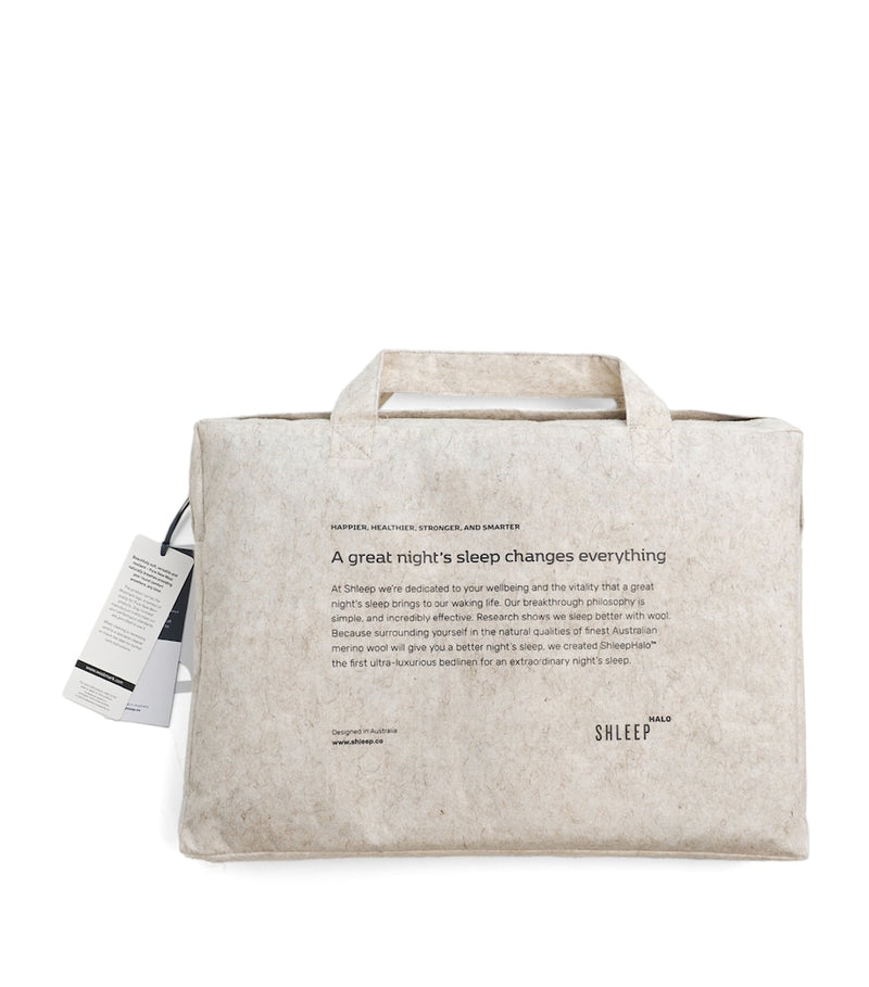 SHLEEP Merino Jersey King duvet cover, UK version