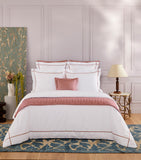 Yves Delorme super king duvet cover Athena Santal collection, UK version