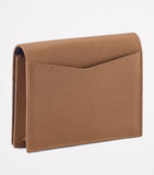Bvlgari leather business card holder in textured finish (British brand)