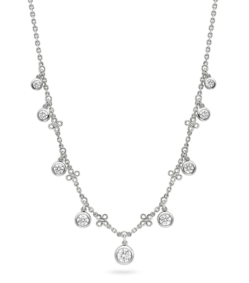 Boodles Beach Necklace platinum and diamonds, UK version