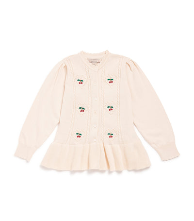 Konges Sløjd Bio-Baumwolle Soleil Strickjacke Kinderstrickjacke 12 Monate - 10 Jahre
