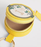 Harrods leather keyring lemon curd pot, imported from the UK
