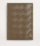 Bottega Veneta Intrecciato leather passport holder (British brand)