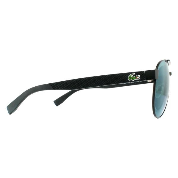Lacoste L185S green mirrored sunglasses pilot style in Matte Green, UK version