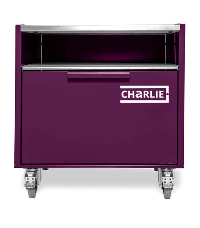Harrods Charlie Oven Outdoor Island Cabinet Charcoal BBQ Storage Cabinet- Buy online at McGrocer