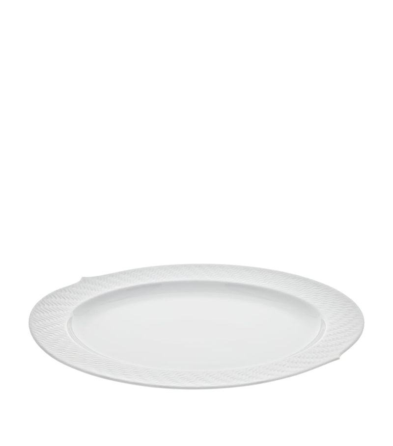 Meissen serving platter Waves Relief Oval 39cm (British brand)