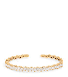 Suzanne Kalan rose gold diamond staggered bangle - British product