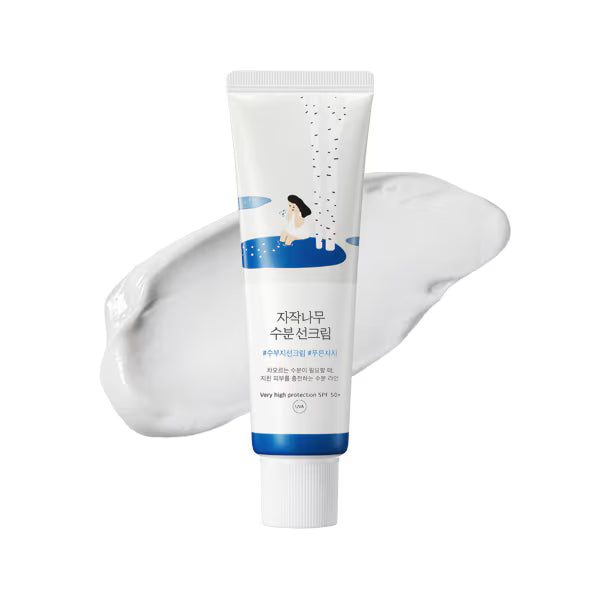 Round Lab Birch Juice Sunscreen 50ml, imported from the UK