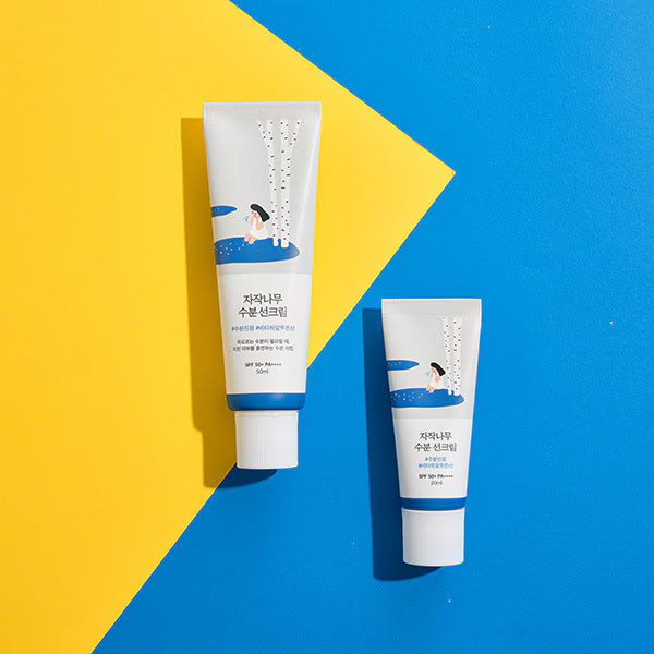 Round Lab Birch Juice Sunscreen 50ml, imported from the UK