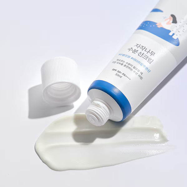 Round Lab Birch Juice Sunscreen 50ml, imported from the UK
