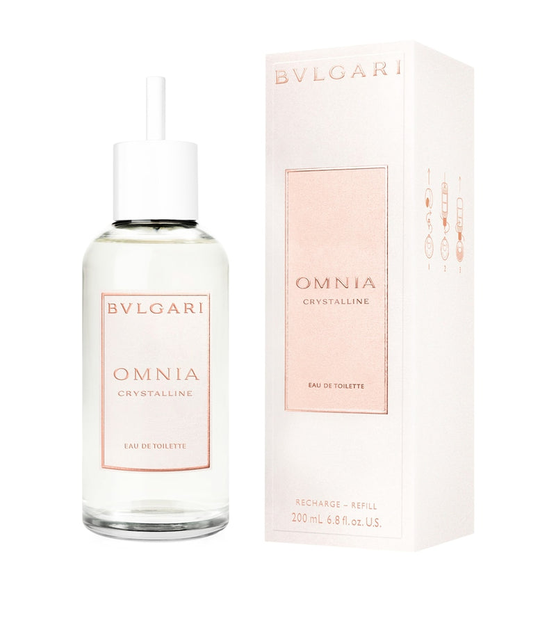 Bvlgari Omnia Crystalline eau de toilette refill 200ml (British brand)