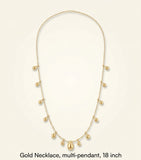 Cartier Grain de Café diamond yellow gold necklace (British brand)