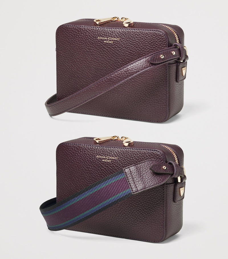 Aspinal of London leather camera bag, imported from the UK