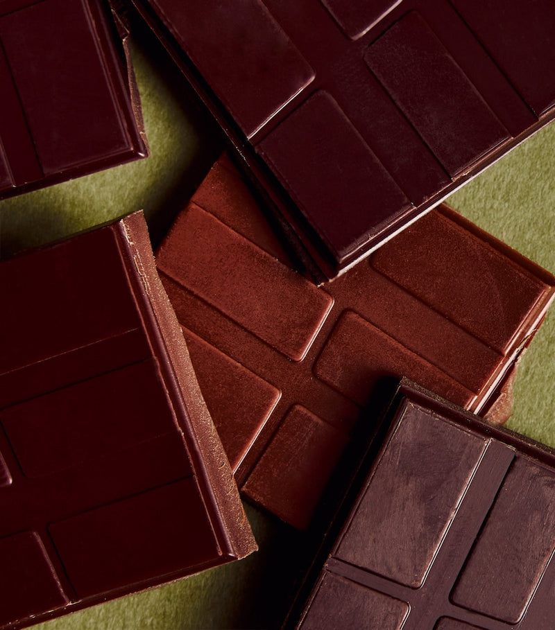 Harrods single-estate chocolate gift set 5 x 70g, imported from the UK