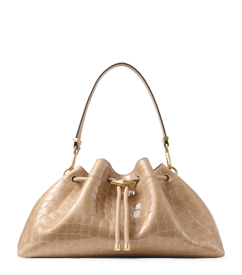 Jimmy Choo Cinch leather shoulder bag - British product