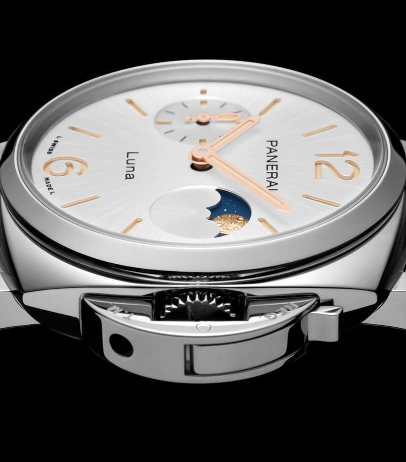 Panerai Luminor Due Luna moonphase watch 38mm (British brand)