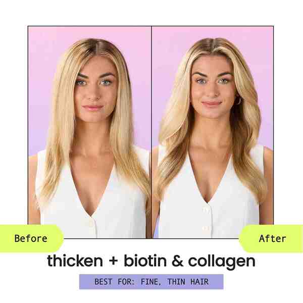 Hask Biotin Boost thickening shampoo and conditioner bundle 473ml, UK version