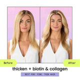 Hask Biotin Boost thickening shampoo and conditioner bundle 473ml, UK version