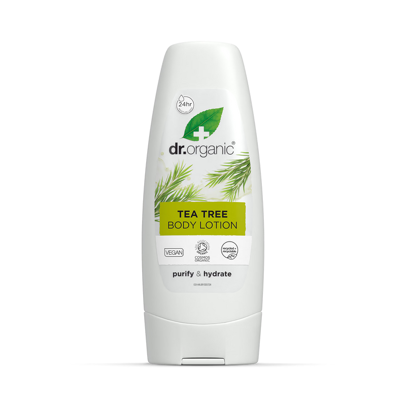 Dr Organic Tea Tree Body Lotion 200ml (British brand)