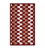 Harrods Frette Wool Modernism Throw 135cm x 220cm- Buy online at McGrocer