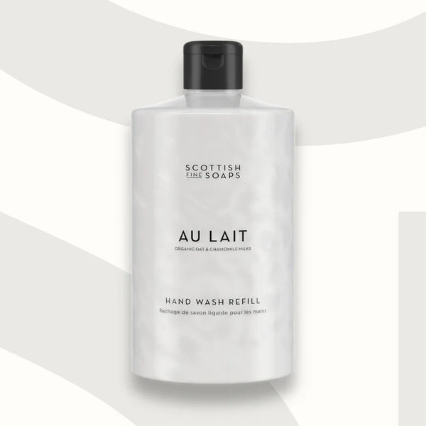 Scottish Fine Soaps Au Lait Hand Wash Refill 750ml (British brand)