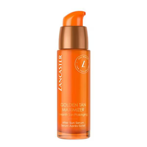 Lancaster Golden Tan Maximiser After Sun Serum 30ml, imported from the UK