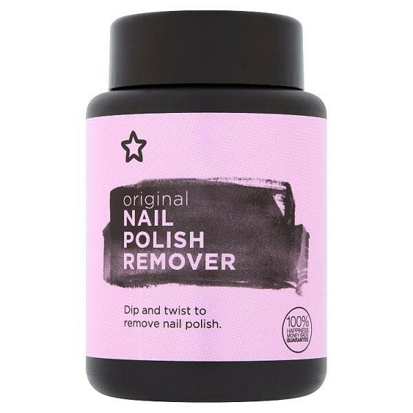 Superdrug Nail Polish Remover Acetone Pot 75ml GOODS Superdrug