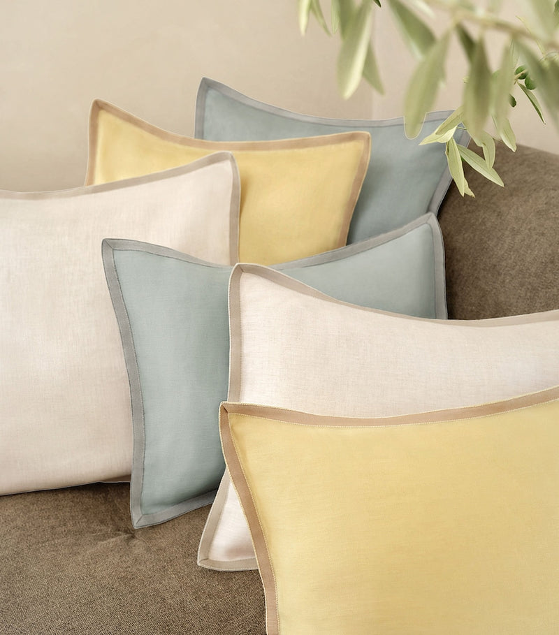 Schlossberg linen Solene cushion cover 56cm, UK version