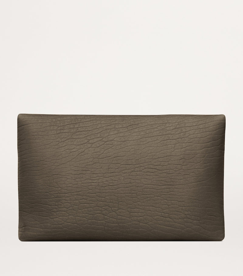 Saint Laurent Cassandre leather envelope pouch - British product