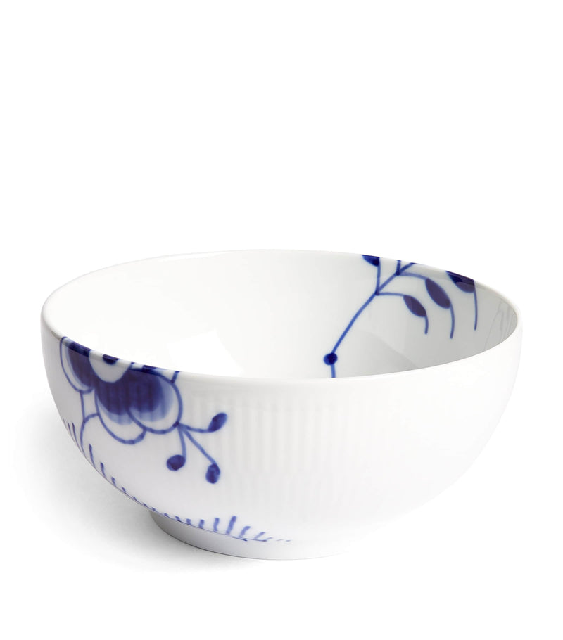 Royal Copenhagen Blue Fluted Mega bowl 18cm, imported from the UK